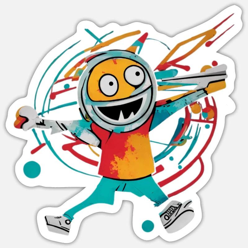 Sticker taille S (10 x 10 cm) - 