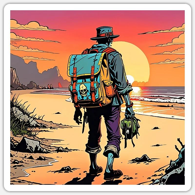 Sticker taille S (10 x 10 cm) - 