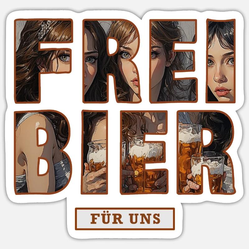 Sticker Größe S (10 x 10 cm) - 