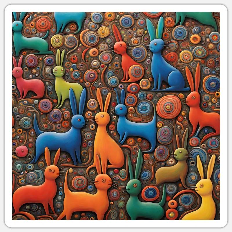 Sticker Größe S (10 x 10 cm) - 