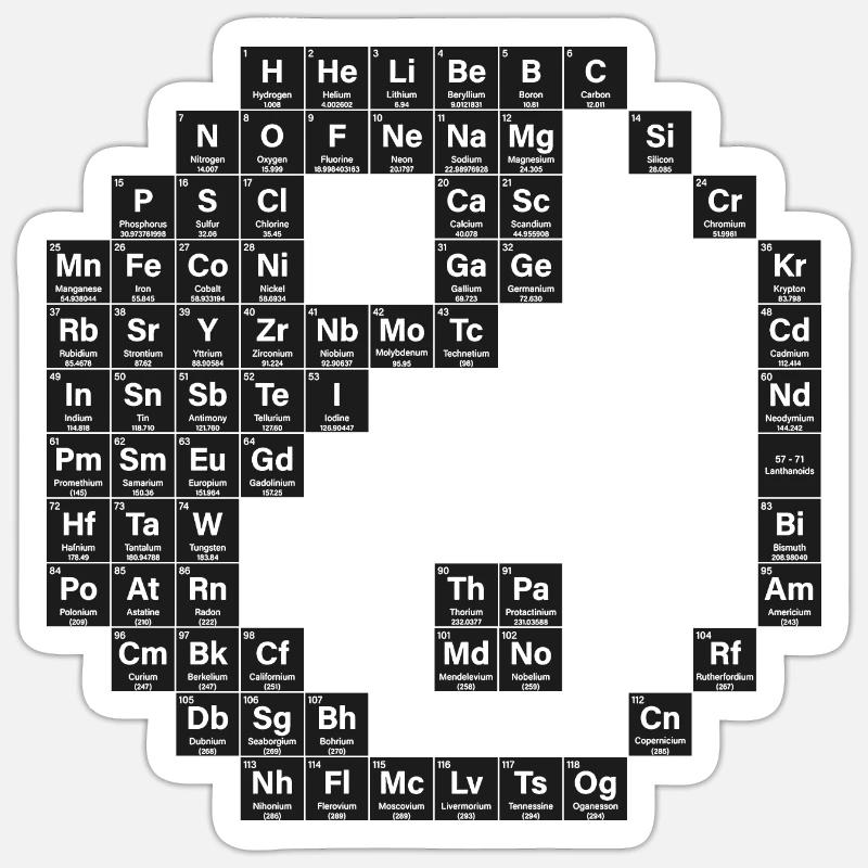 Sticker taille S (10 x 10 cm) - 