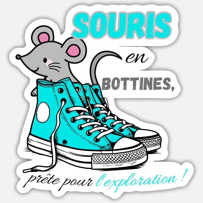 Sticker taille S (10 x 10 cm) - 