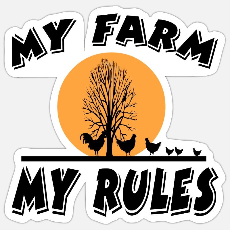 Sticker taille S (10 x 10 cm) - 