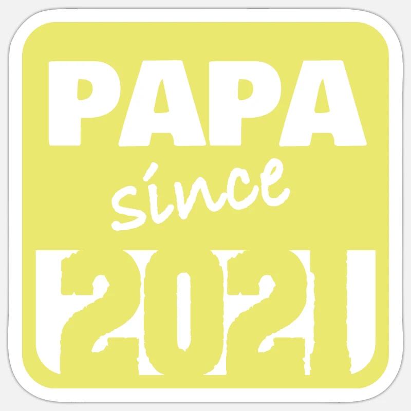 2021 - Sticker Größe S (10 x 10 cm) - Mattweiß
