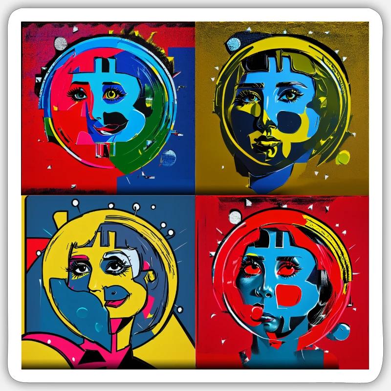 Sticker Größe S (10 x 10 cm) - 