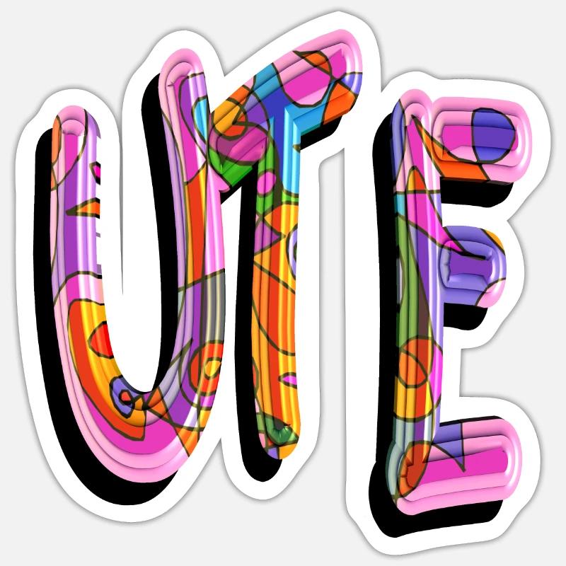 Sticker taille S (10 x 10 cm) - 