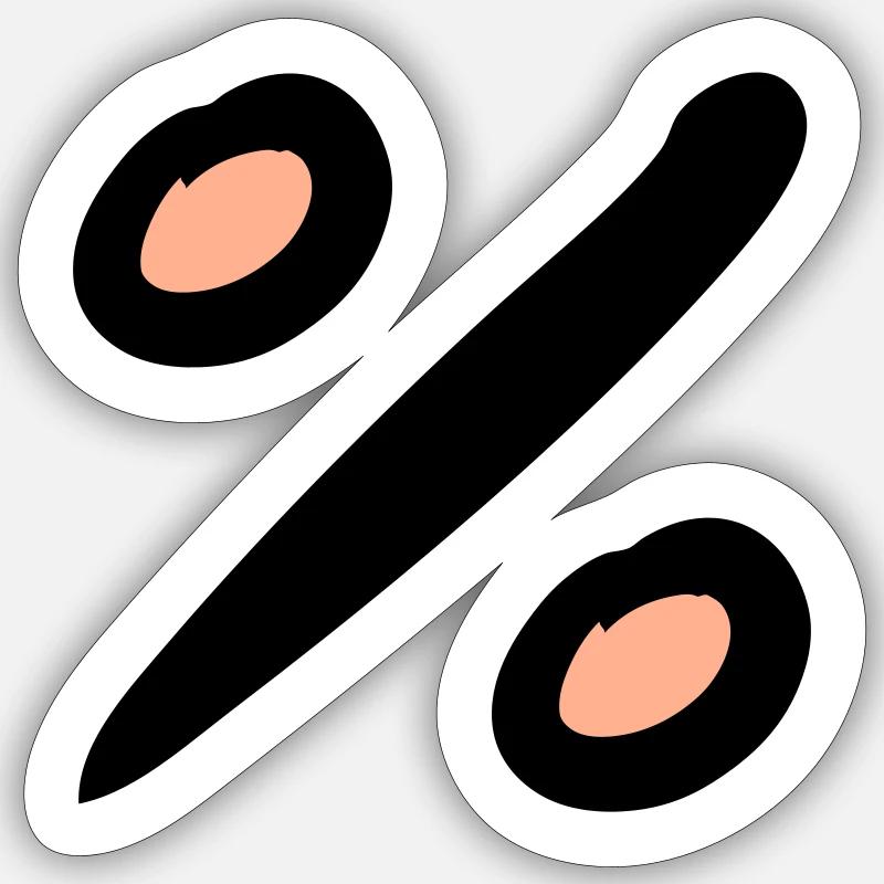 Sticker size S (10 x 10 cm) - 