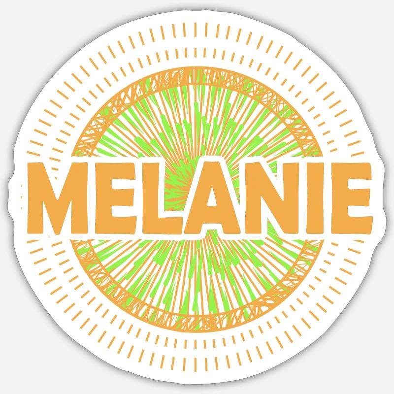 Melanie Sticker taille S (10 x 10 cm)