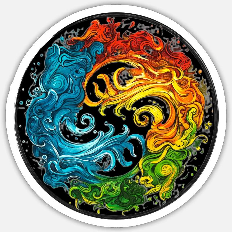 Sticker Größe S (10 x 10 cm) - 