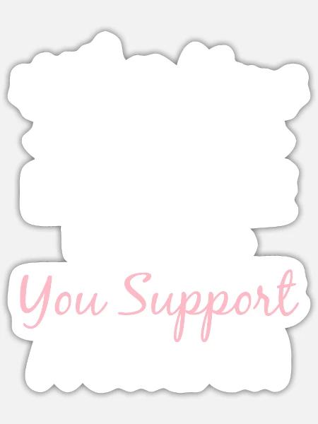 Shopping Style Modenschau - Sticker Größe S (10 x 10 cm) - Mattweiß