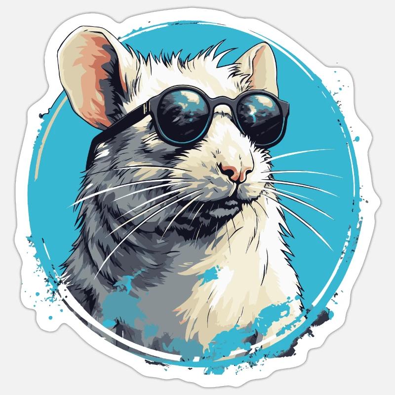 Sticker taille S (10 x 10 cm) - 