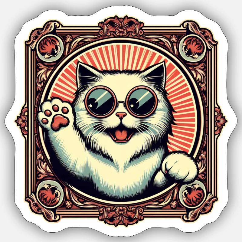 Sticker size S (10 x 10 cm) - 