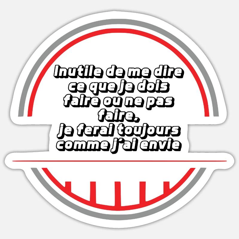 Sticker taille S (10 x 10 cm) - 