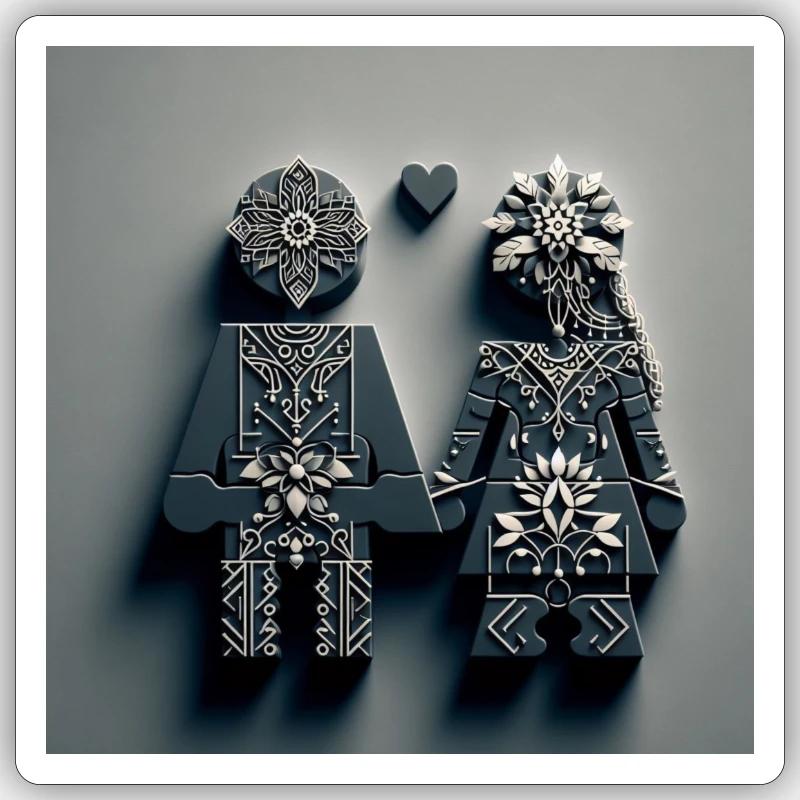 Sticker taille S (10 x 10 cm) - 