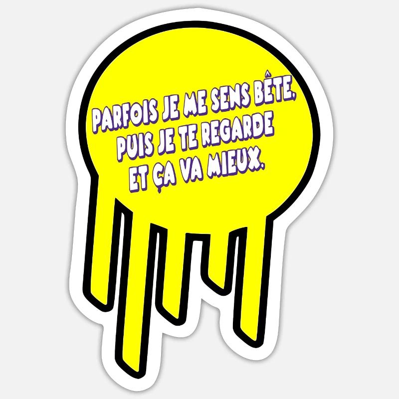 Sticker taille S (10 x 10 cm) - 