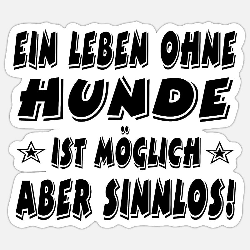 Sticker Größe S (10 x 10 cm) - 