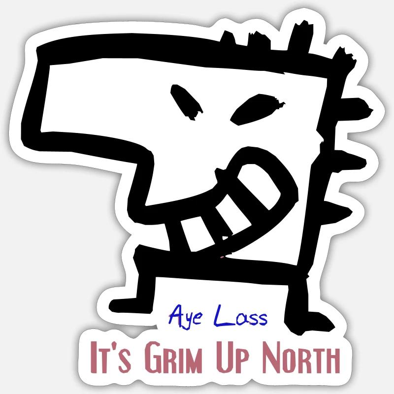 Sticker Größe S (10 x 10 cm) - 