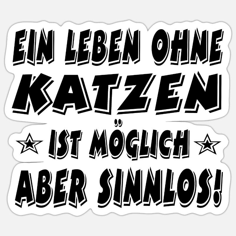 Sticker Größe S (10 x 10 cm) - 