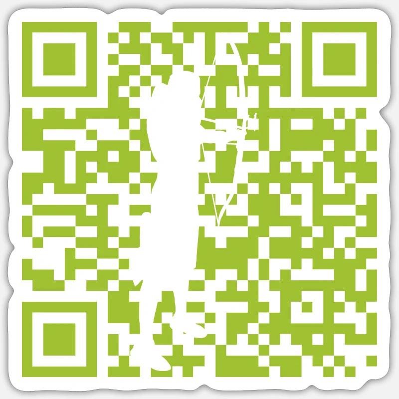 Bogen Langbogen Armbrust Sticker Größe S (10 x 10 cm)