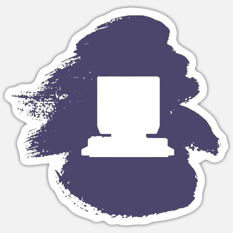 PC PC PC Sticker size S (10 x 10 cm)