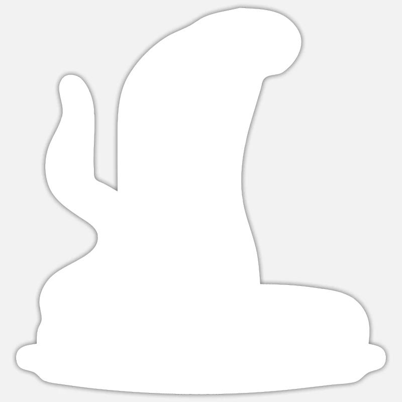 Snake Cobra Neck Shield Threatening Posture Design Sticker size S (10 x 10 cm)