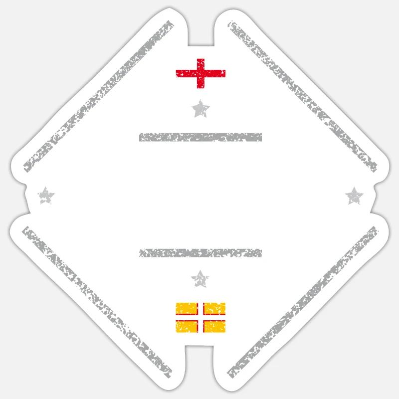 Dorset - Sticker Größe S (10 x 10 cm) - Mattweiß