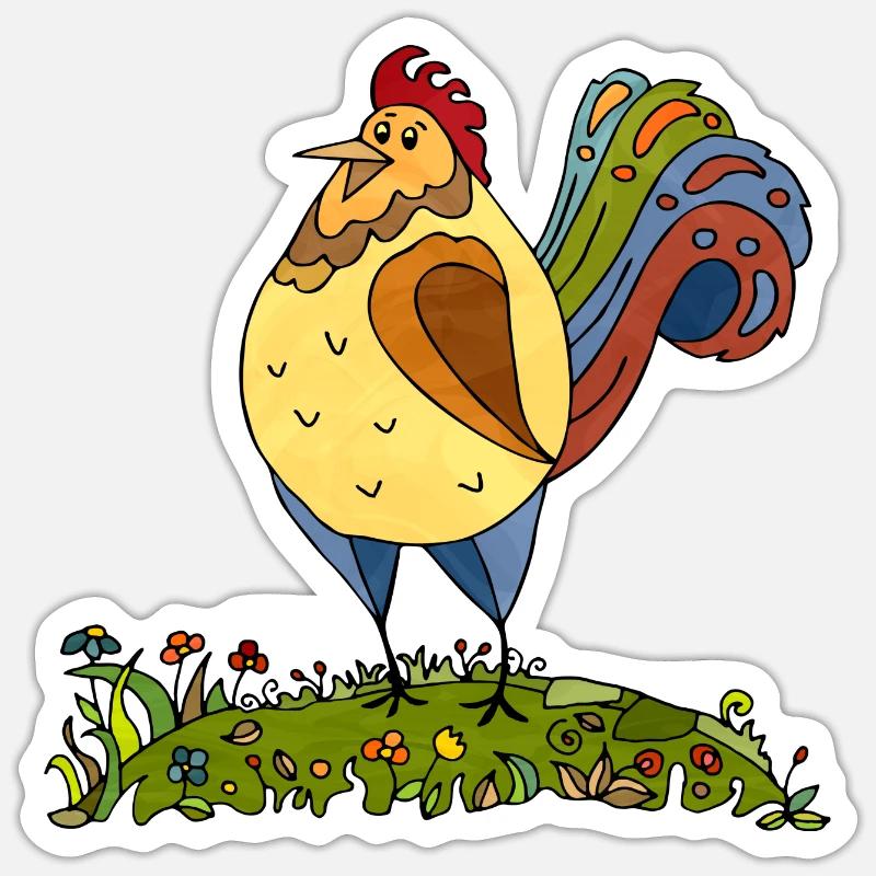 Sticker taille S (10 x 10 cm) - 