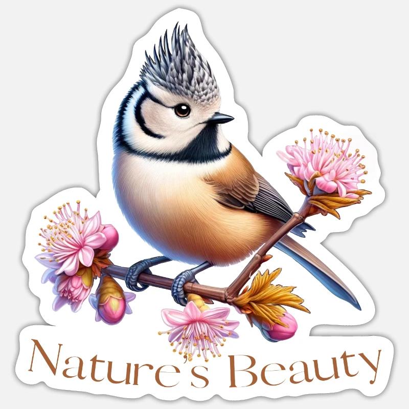 Crested Sticker size S (10 x 10 cm)