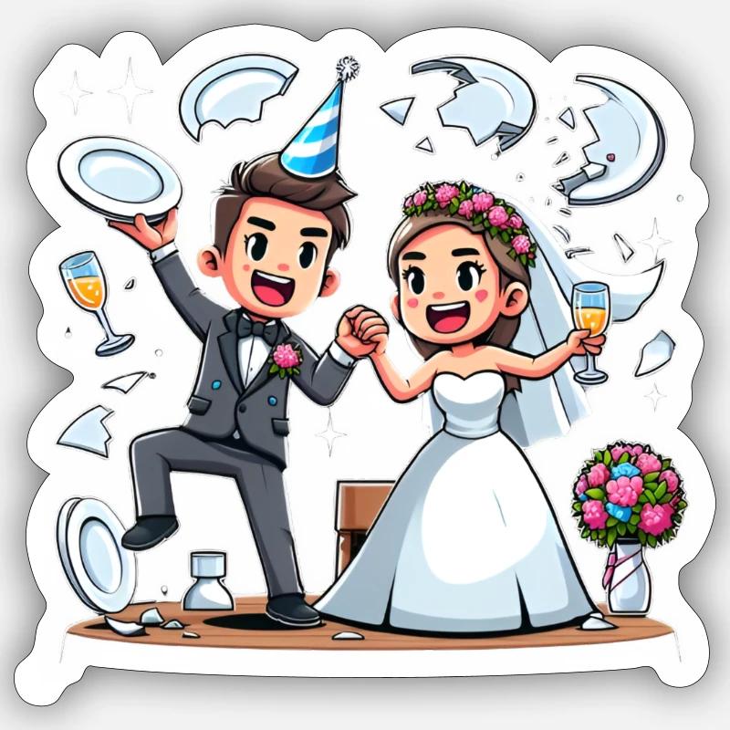 Sticker Größe S (10 x 10 cm) - 