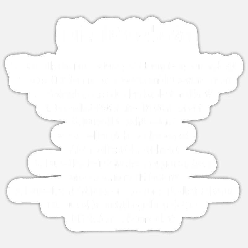 10 commandements Sticker taille S (10 x 10 cm)