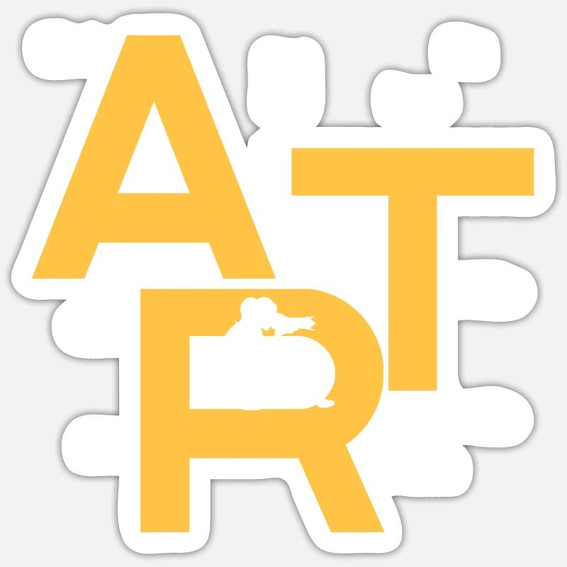 Sticker Größe S (10 x 10 cm) - 