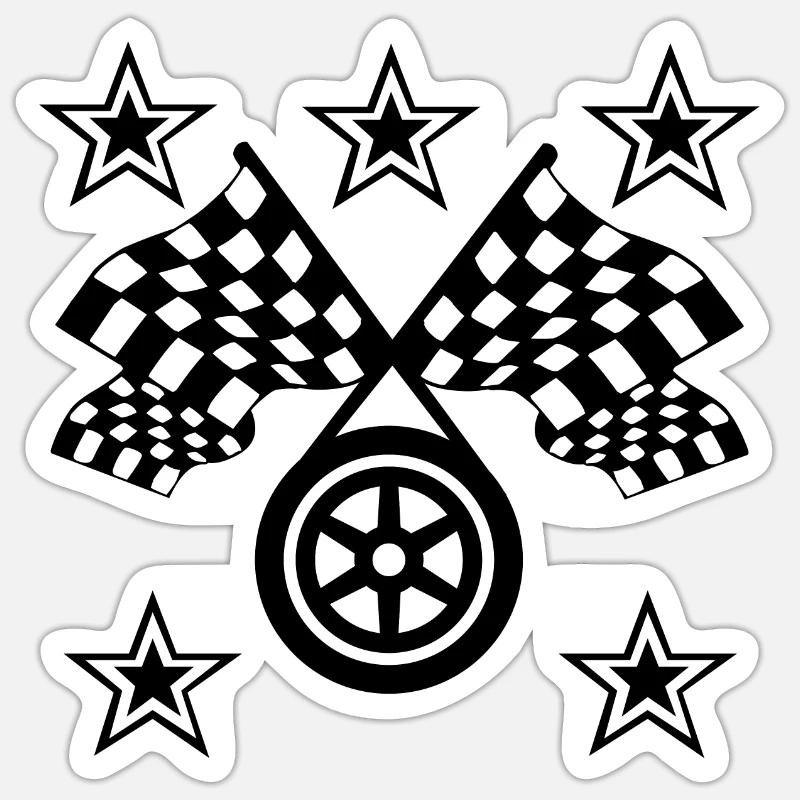 Sticker Größe S (10 x 10 cm) - 