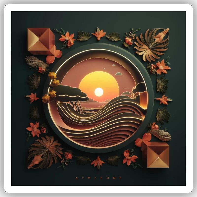 Sticker taille S (10 x 10 cm) - 