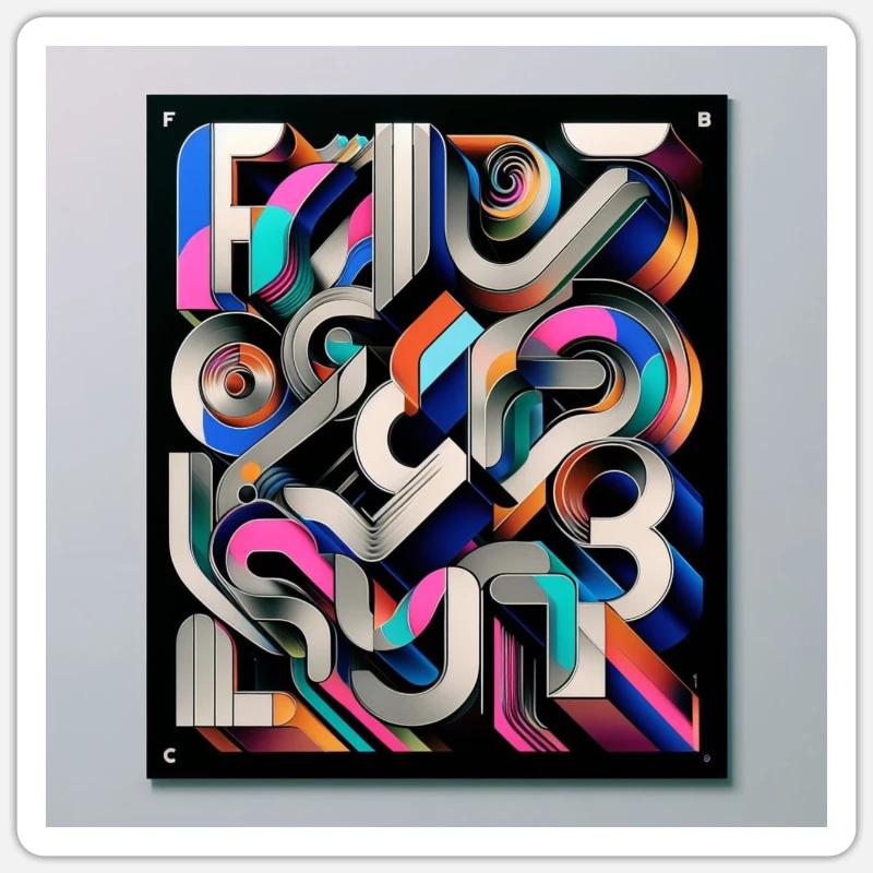 Sticker Größe S (10 x 10 cm) - 