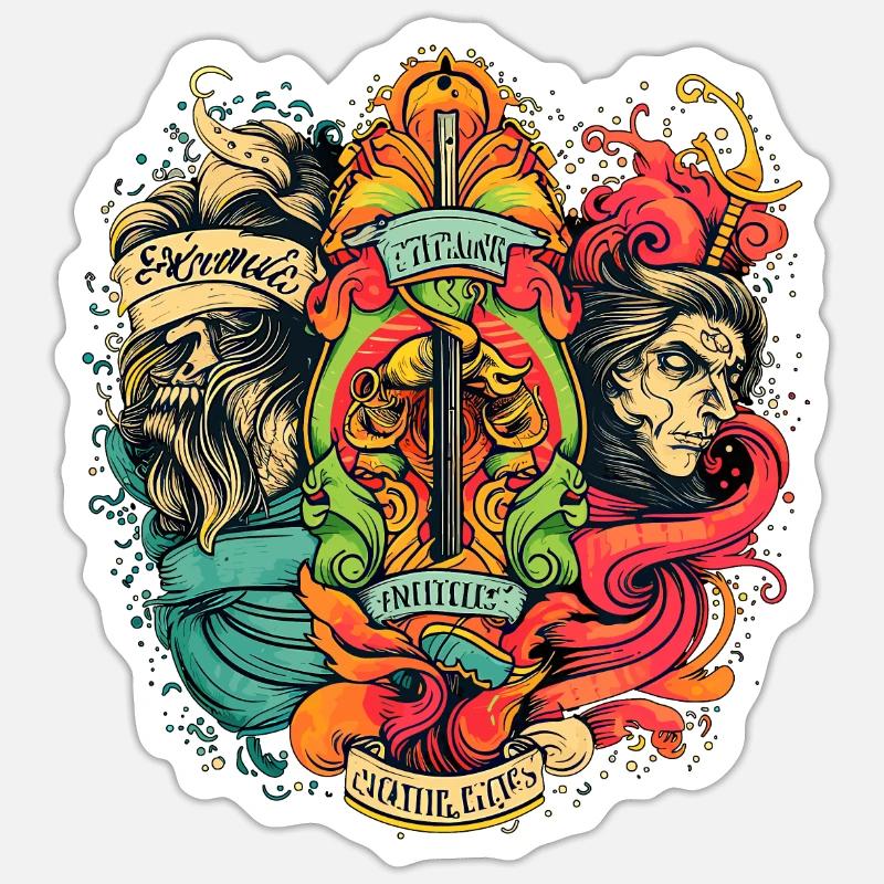 Sticker size S (10 x 10 cm) - 