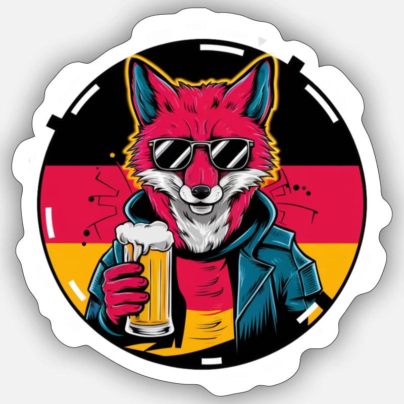 Sticker taille S (10 x 10 cm) - 