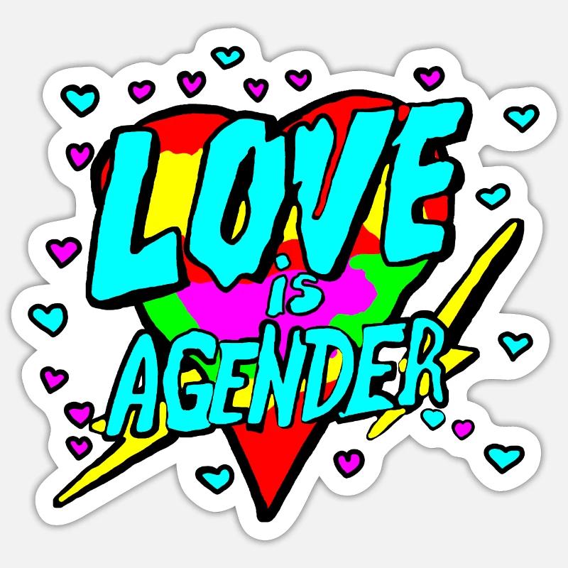 Sticker Größe S (10 x 10 cm) - 