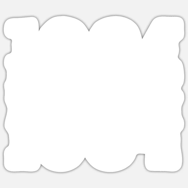 Sticker taille S (10 x 10 cm) -