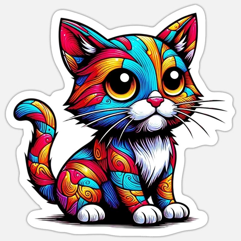 Sticker Größe S (10 x 10 cm) - 