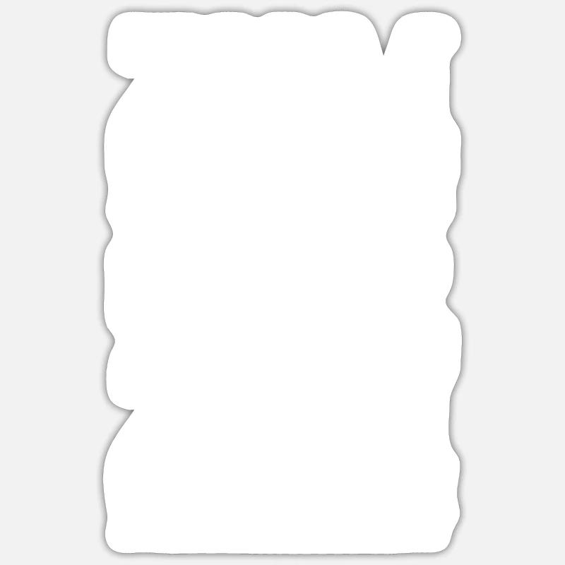 ZUM EINPACKEN ODER ZUM MITNEHMEN Sticker Größe S (10 x 10 cm)