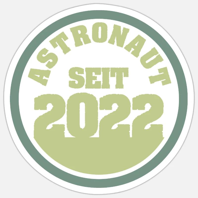 2022 - Sticker size S (10 x 10 cm) - white matte
