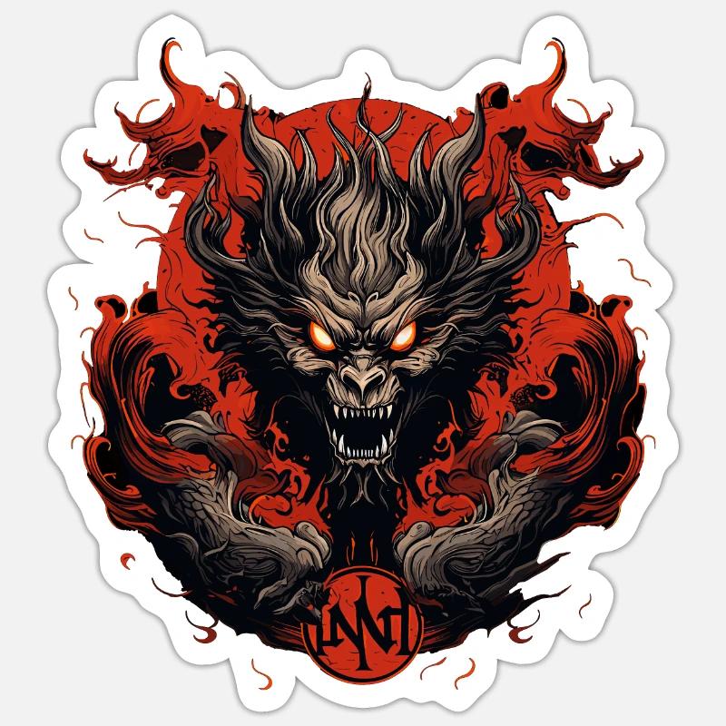 Sticker Größe S (10 x 10 cm) - 