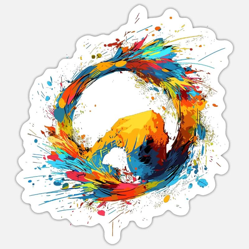 Sticker Größe S (10 x 10 cm) - 
