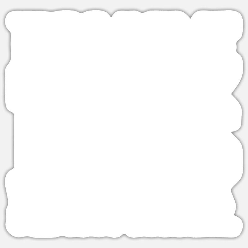 FINDE DAS SEMIOPTIONAL - Sticker Größe S (10 x 10 cm) - Mattweiß