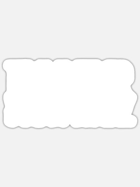 EHER SUBOPTIMAL - Sticker Größe S (10 x 10 cm) - Mattweiß