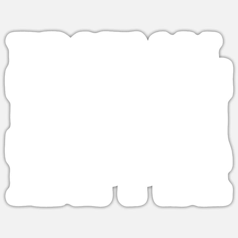 ERSTMAL EINEN KAFFEE Sticker Größe S (10 x 10 cm)