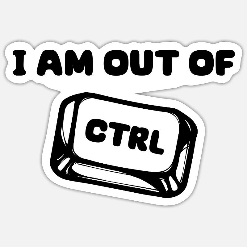 Softwareentwickler Developer Statement Code Debug - Sticker Größe S (10 x 10 cm) - Mattweiß