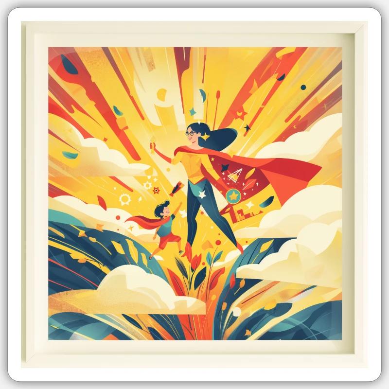 Sticker taille S (10 x 10 cm) - 