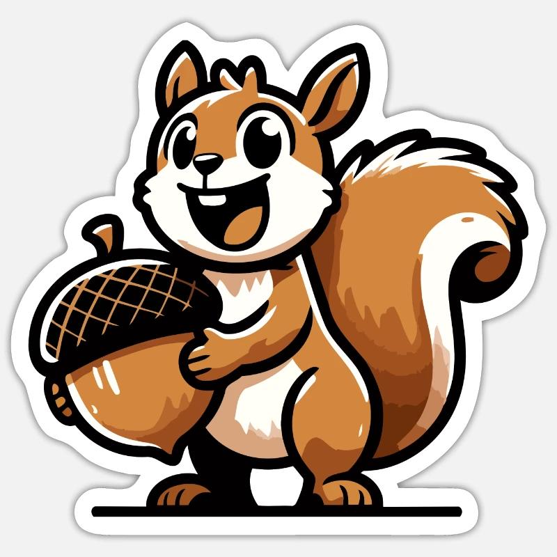 Acorn Ace : le navigateur cinglé Sticker taille S (10 x 10 cm)