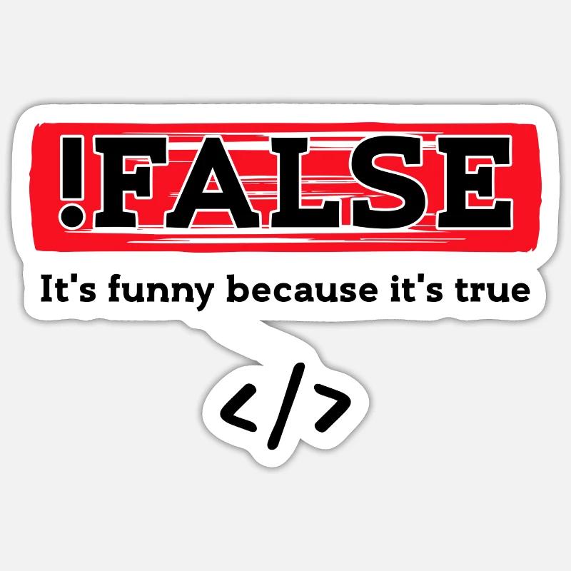 Code Debug Programmierer Developer Lustige Sprüche Sticker Größe S (10 x 10 cm)